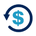Debt Collection Icon Debt Collection Icon - Financial Management Services